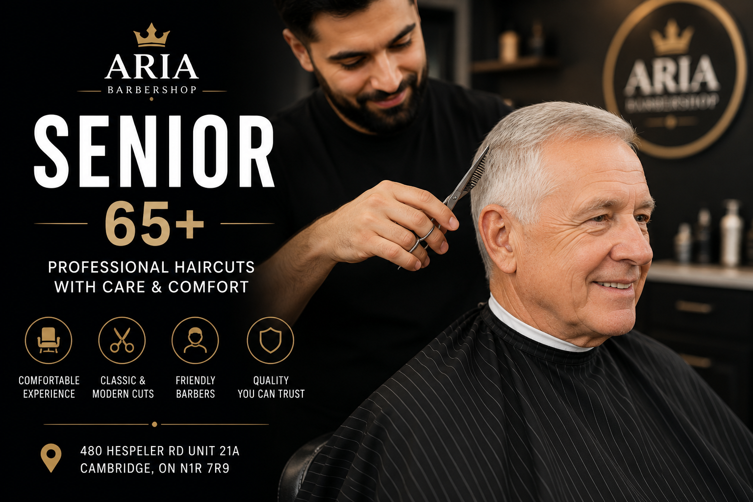 Senior Haircuts Cambridge